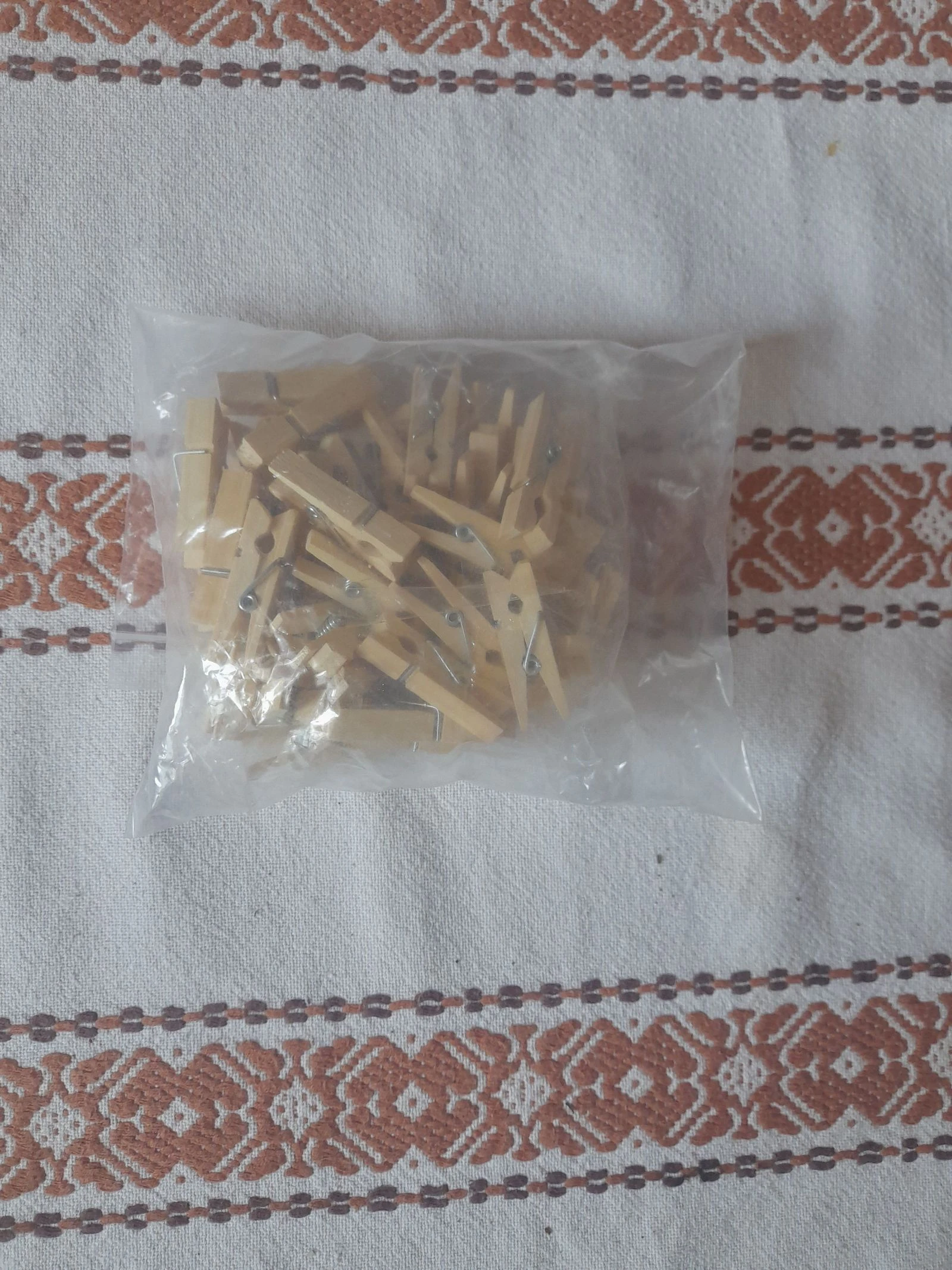 Set of mini clothespins 3.5 cm – photo 4